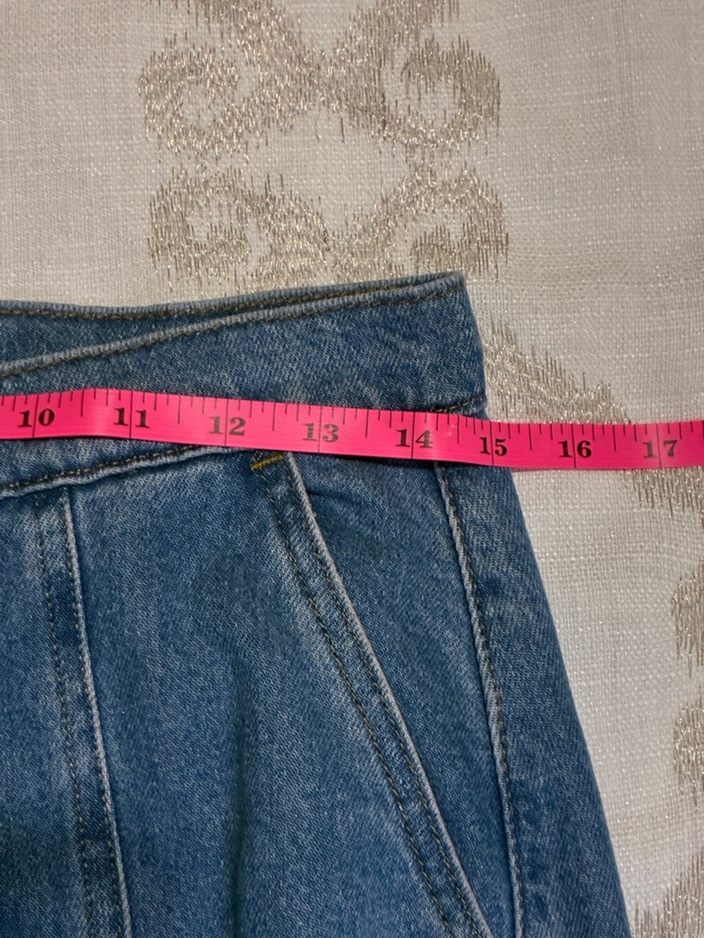 Universal Thread Blue Denim A-Line Maxi Skirt - Picture 6 of 9